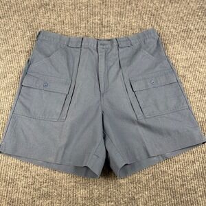 Vtg 90s Sportif Cascade Short Mens 38 Cargo Shorts Blue Gorpcore Fishing Utility